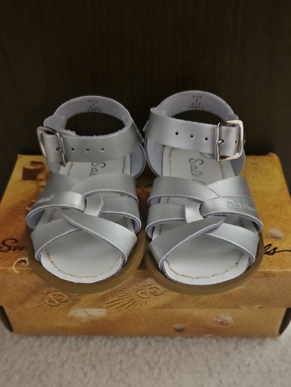 Silver Salt Water Sandals